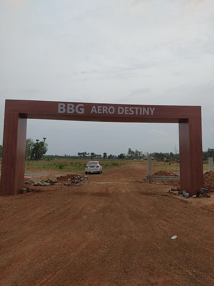 VMRDA approved layout map of BBG Aero Destiny in Bhogapuram