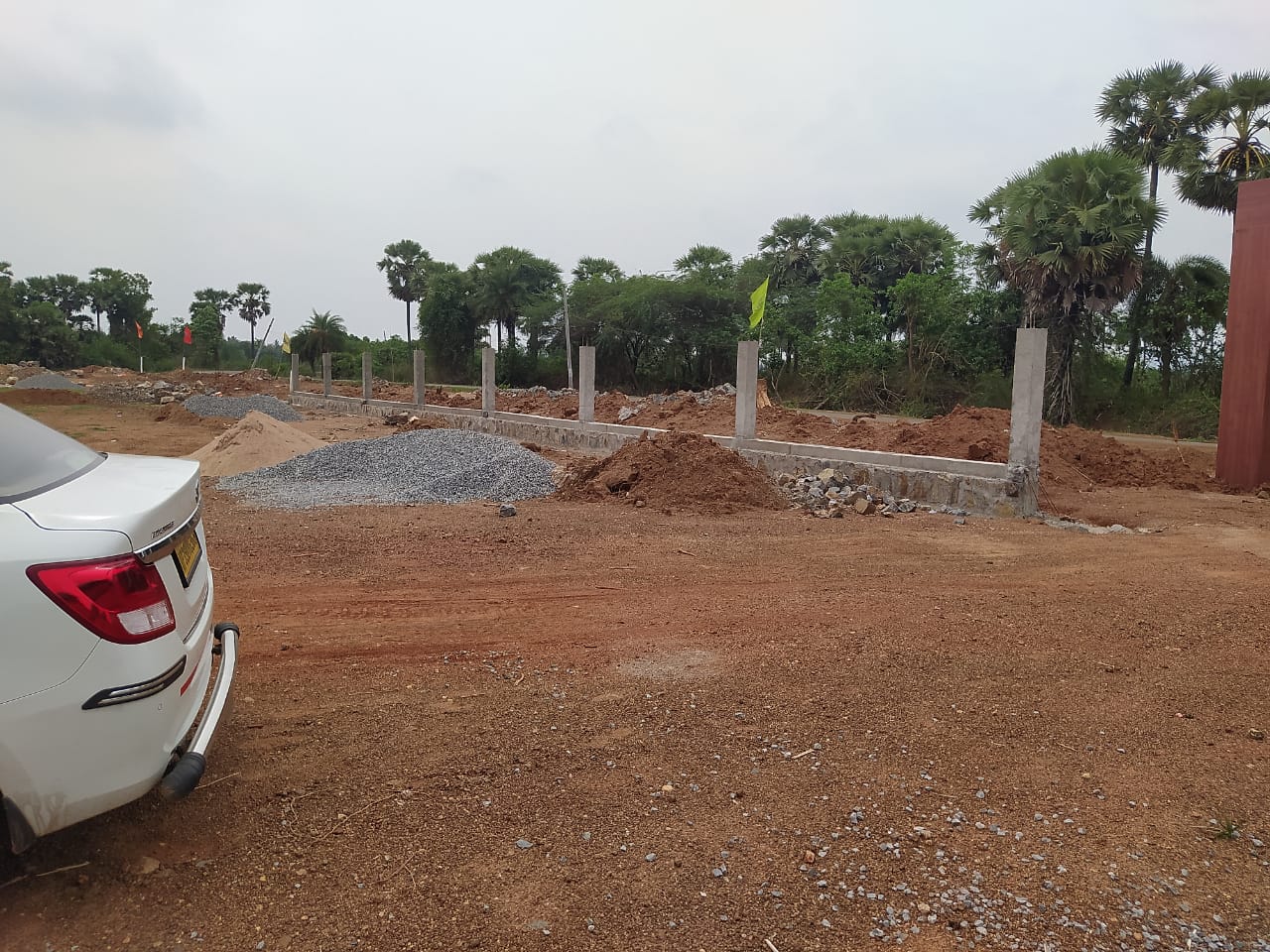 Gated community entrance arch at BBG Aero Destiny project Vizag