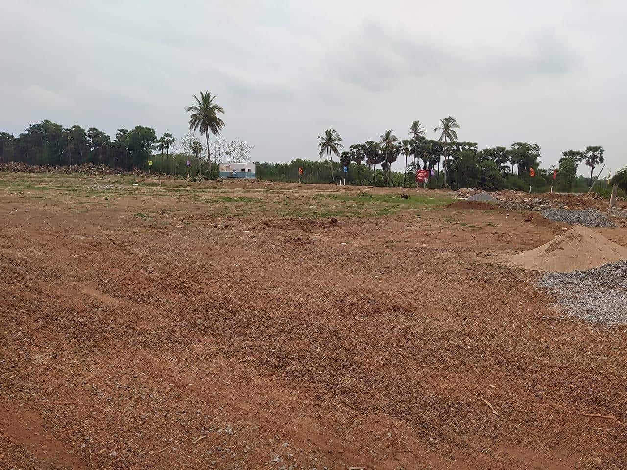 Underground water supply and electric cabling at BBG Aero Destiny for future-ready living