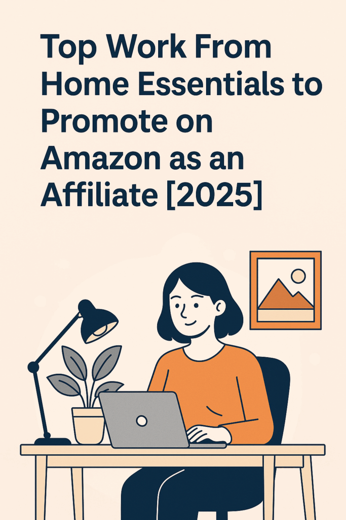 Work from Home Essentials to Promote on Amazon