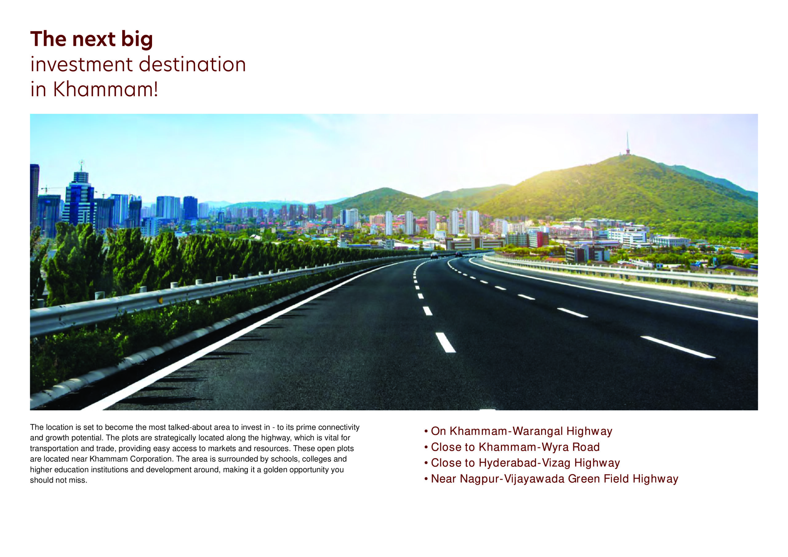 BBG East Bloom Project Highlights – Open Plots for Sale in Khammam with Amenities and Legal Approvals