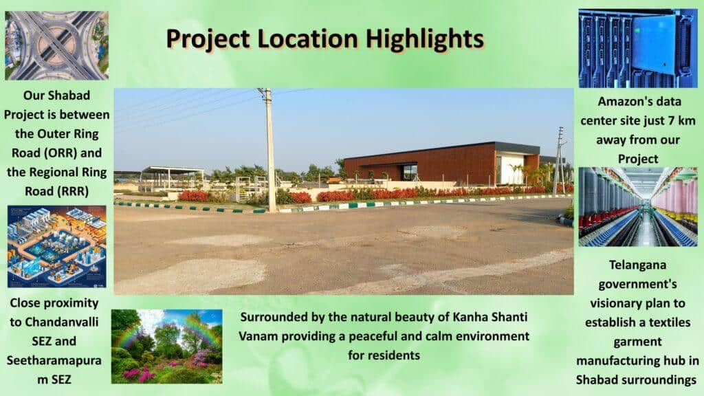 Real estate investment in Shabad, Hyderabad