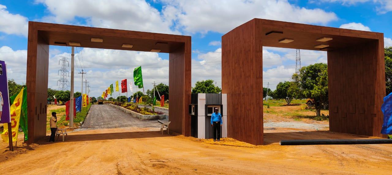 Premium gated community plots for sale near Shadnagar