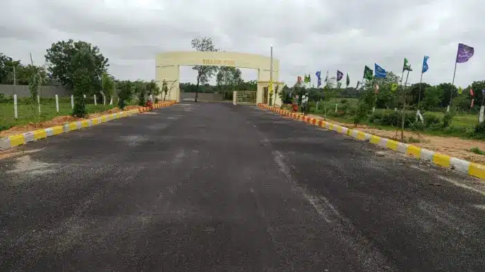 Premium Residential Plots with Blacktop Roads in BBG True Highlands Layout