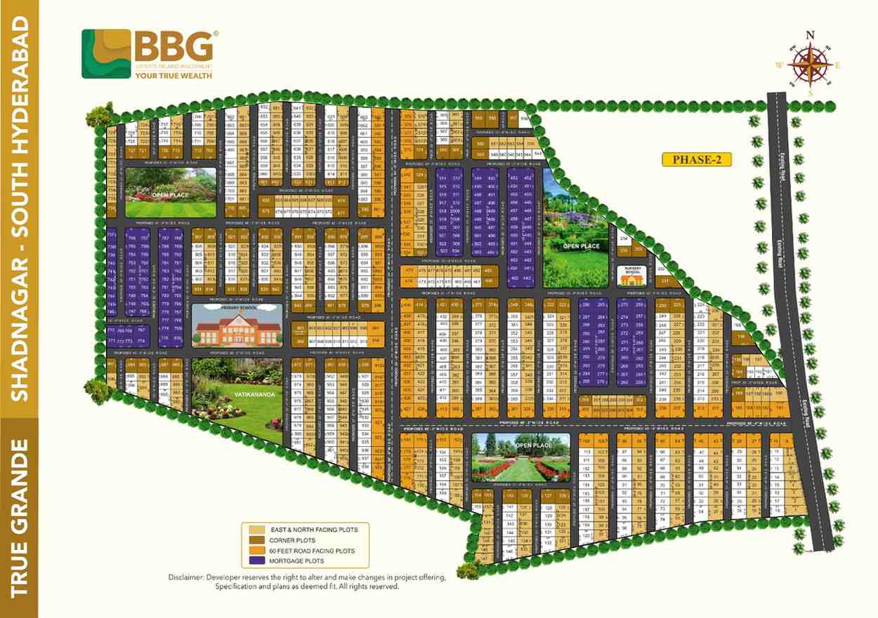 DTCP-approved residential plots for sale near Regional Ring Road RRR