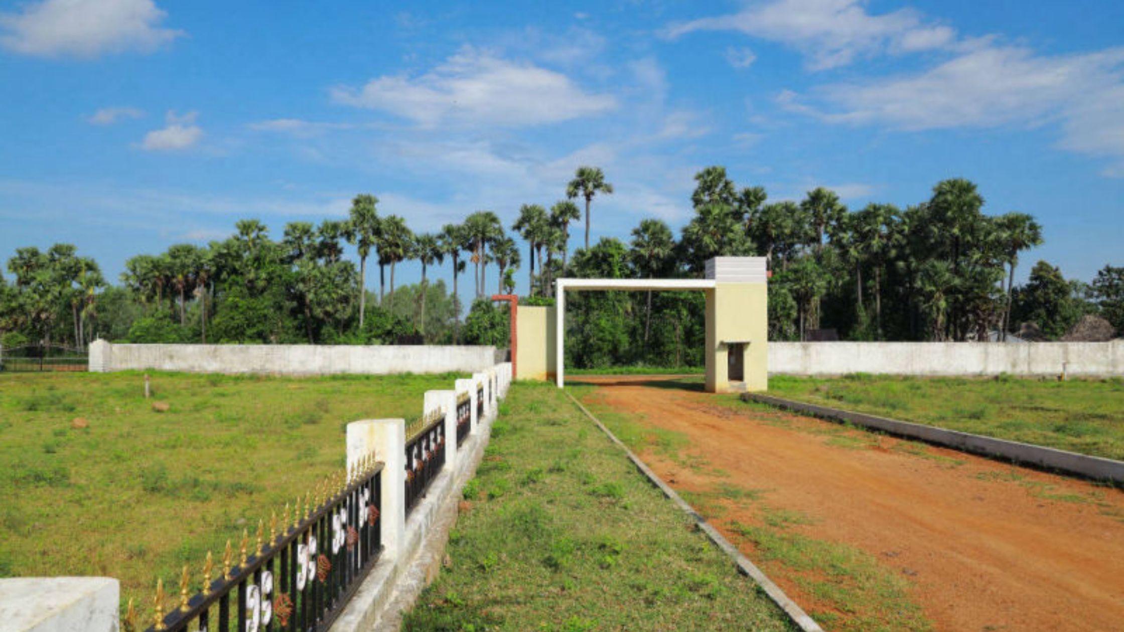 Nandanavanam Visishta residential open plots for sale near Vizianagaram