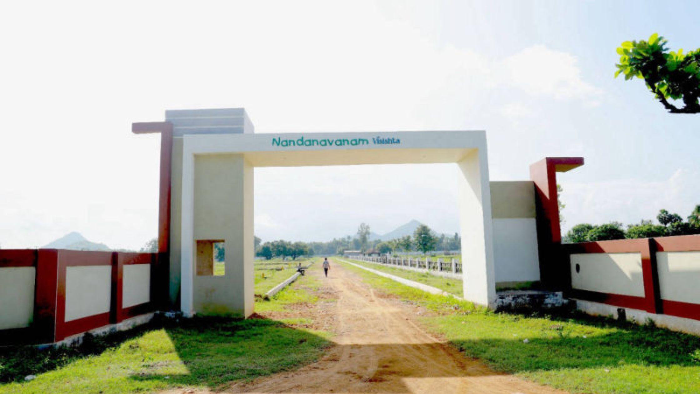 VMRDA and RERA approved open plots for sale in Dakamarri at Nandanavanam Visishta